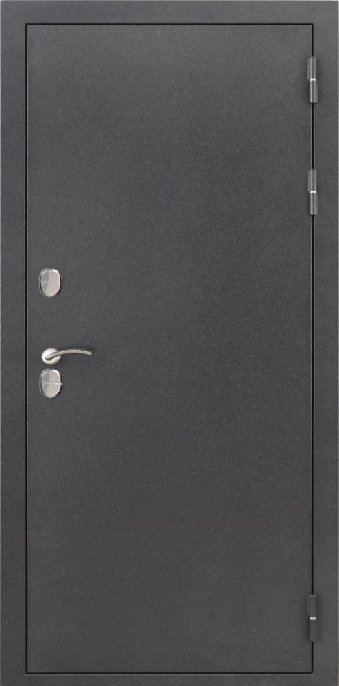 Входная дверь ДвериПРО Термо серебро Гладкая Белый матовый DPRO227900 внешняя сторона